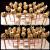 "Oscar gold gem cake pops"